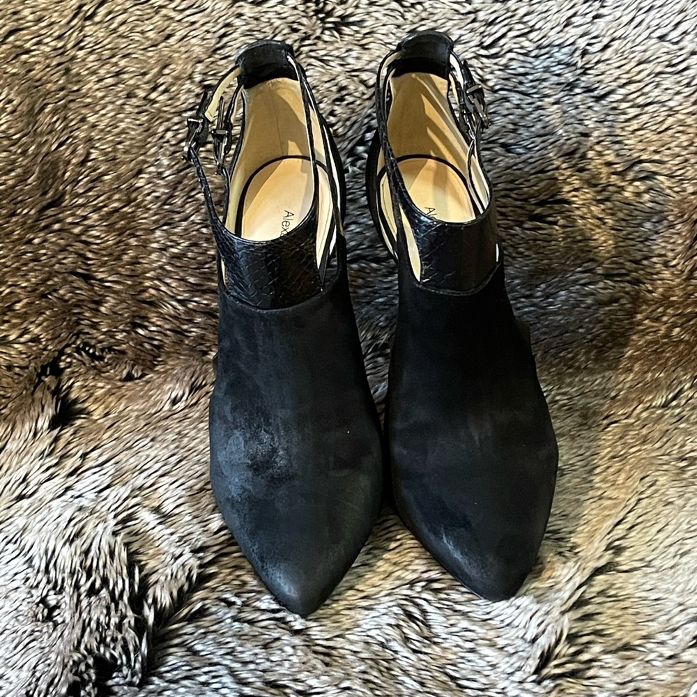 Alexandre Birman Black Heeled Boots